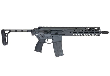 Salvo Precision MWS MCX Virtus 5.56 GBB エアソフトガン - 11.5インチ (マーキングなし) - グレー (ステンレススチールボルト)

