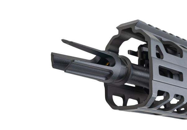 Salvo Precision MWS MCX Virtus 5.56 GBB エアソフトガン - 11.5インチ (マーキングなし) - グレー (ステンレススチールボルト)
