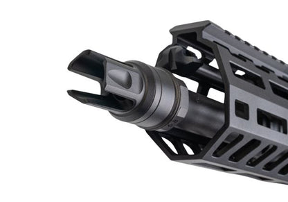 Salvo Precision MWS Spear LT CSAW 5.56 GBB エアソフトガン - 10.5インチ (マーキングなし) - ブラック (ステンレススチールボルト)
