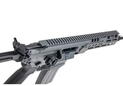 Salvo Precision MWS Spear LT CSAW 5.56 GBB エアソフトガン - 10.5インチ (マーキングなし) - GY (ステンレススチールボルト)
