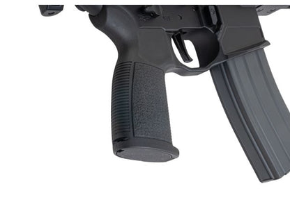 Salvo Precision MWS Spear LT 5.56 GBB エアソフトガン - 11.5インチ (マーキングなし) - ブラック (ステンレススチールボルト)