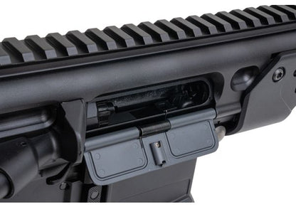 Salvo Precision MWS Spear LT 5.56 GBB エアソフトガン - 11.5インチ (マーキングなし) - ブラック (ステンレススチールボルト)
