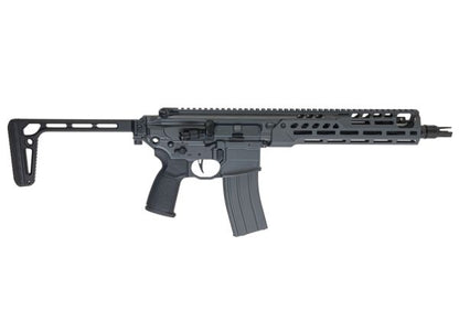 Salvo Precision MWS Spear LT 5.56 GBB エアソフトガン - 11.5インチ (マーキングなし) - グレー (ステンレススチールボルト)
