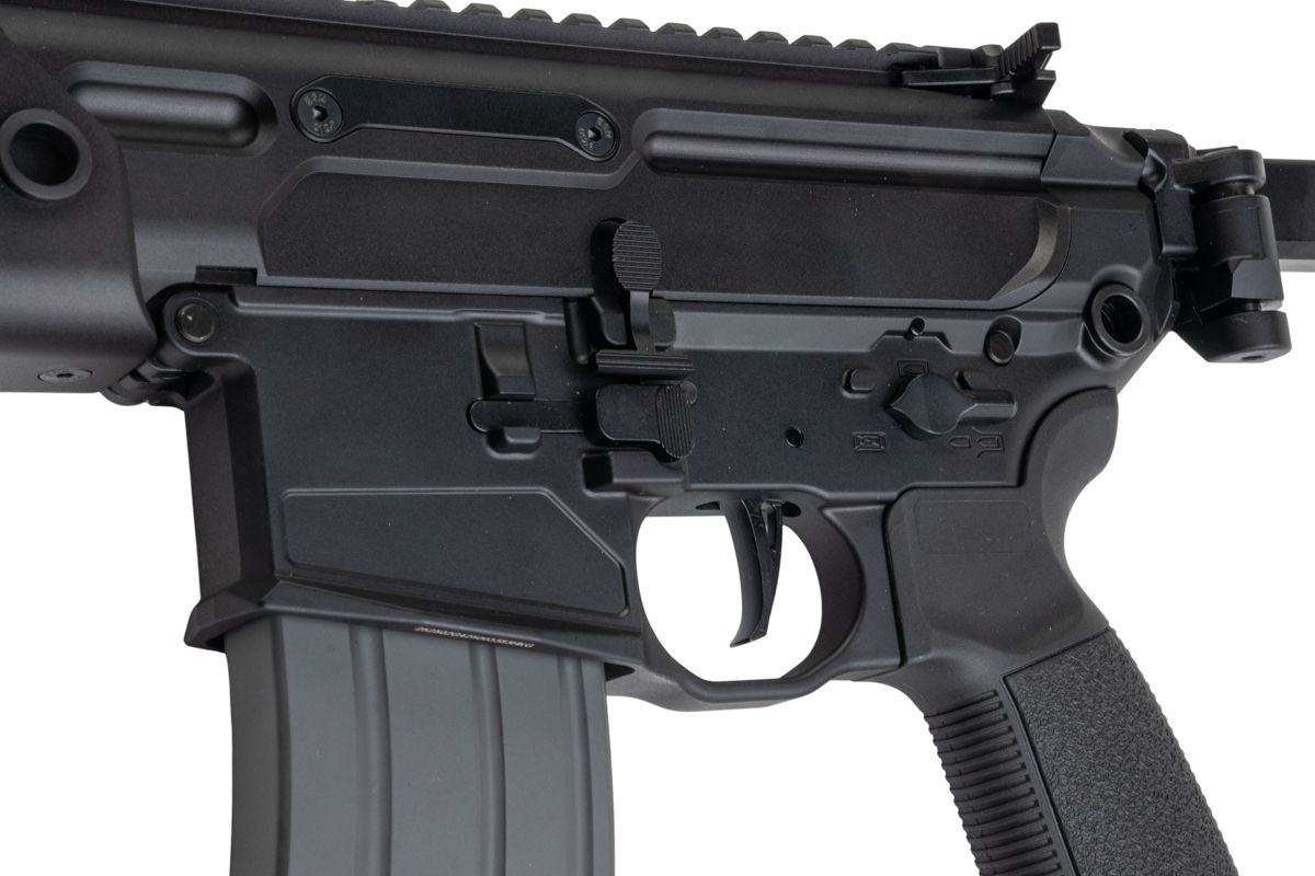 Salvo Precision MCX Rattler LT RSAR999 7.75インチ MWS GBB エアソフトライフル - BK (ステンレススチールボルト)