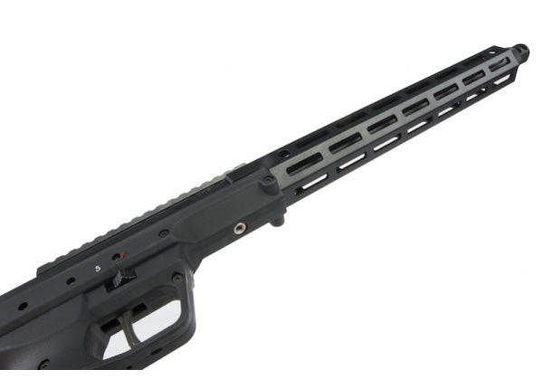 SILVERBACK SRS A2 / M2 エアソフト スナイパー ライフル (22 インチ バレル) デザート テックライセンス取得 - –  AIRSOFT GOGO