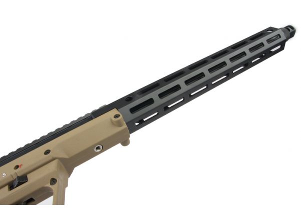 SILVERBACK SRS A2 / M2 エアソフト スナイパー ライフル (22 インチ バレル) DESERT TECH ライセンス - FDE (左手用)