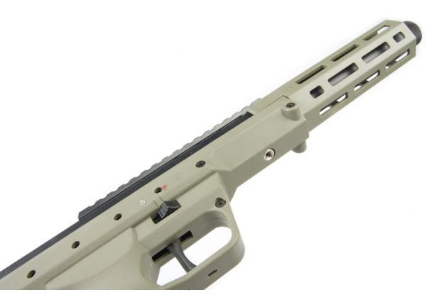 SILVERBACK SRS A2/M2 スポーツ (16 インチ バレル) デザートテック社ライセンス - OD (左手用) – AIRSOFT  GOGO