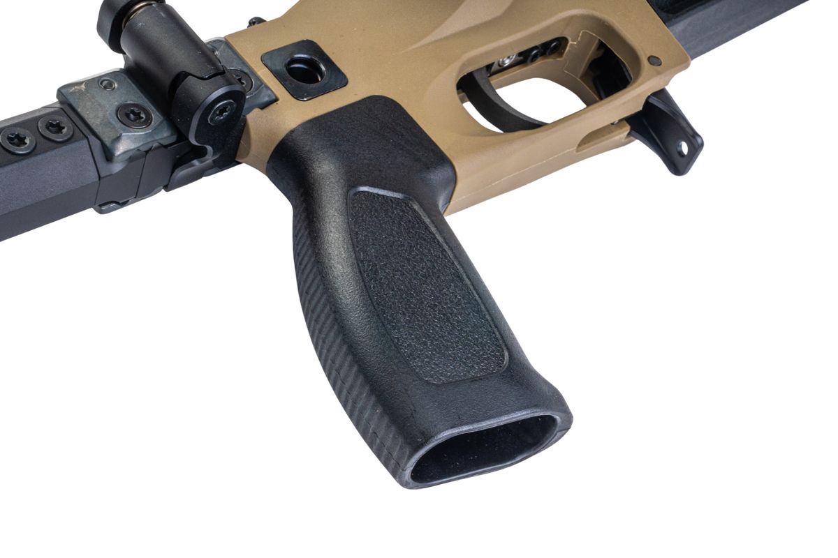 SilverBack TAC 41 L エアソフト ボルトアクションライフル、ライトシャーシ＆アルミストック（FDE）