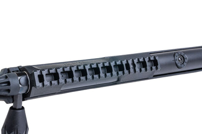 SilverBack TAC 41 L エアソフト ボルトアクションライフル、ライトシャーシ＆アルミストック（スポーツバージョン、ブラック）