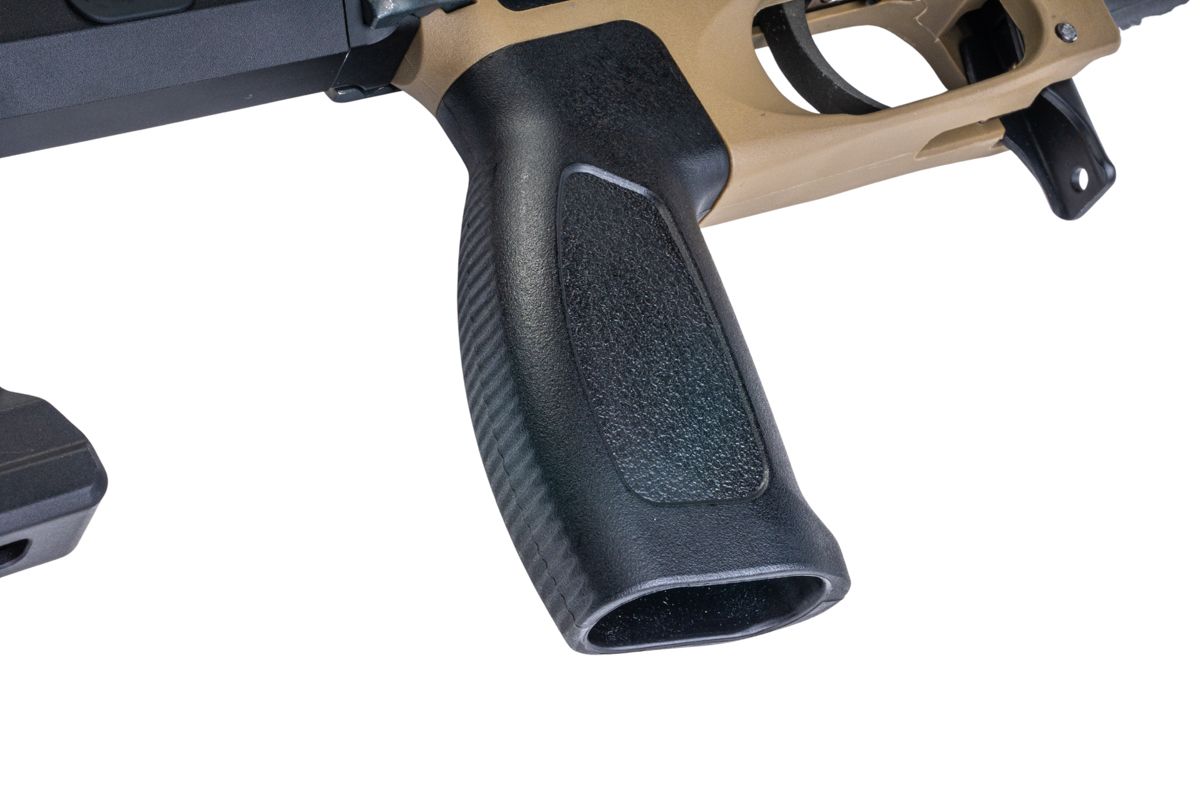 SilverBack TAC 41 L エアソフト ボルトアクションライフル、ライトシャーシ＆アルミストック（スポーツバージョン、FDE）