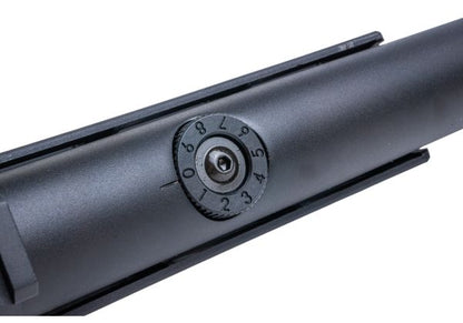 SilverBack TAC 41 L エアソフト ボルトアクションライフル、ライトシャーシ＆バッファーーストック（ブラック）