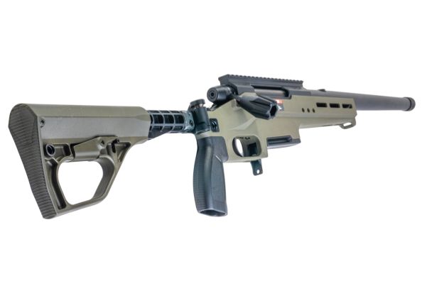 銀(ぎん)バック TAC 41 L エアソフト ボルトアクションライフル、ライトシャーシ＆バッファーーストック（OD）