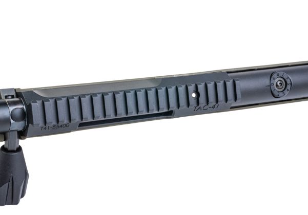 銀(ぎん)バック TAC 41 L エアソフト ボルトアクションライフル、ライトシャーシ＆バッファーーストック（OD）