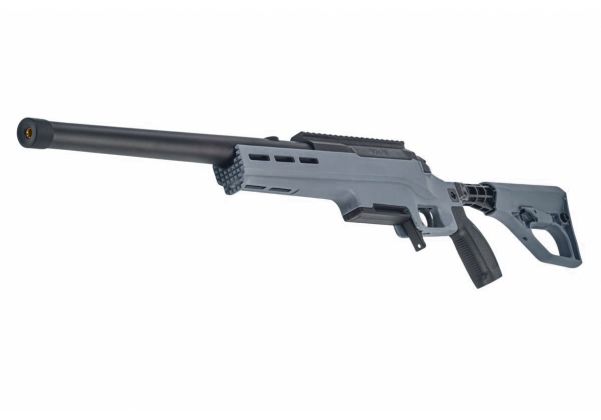 Silverback TAC 41 L エアソフト ボルトアクションライフル、ライトシャーシ＆バッファーーストック（スポーツバージョン、ブラック）