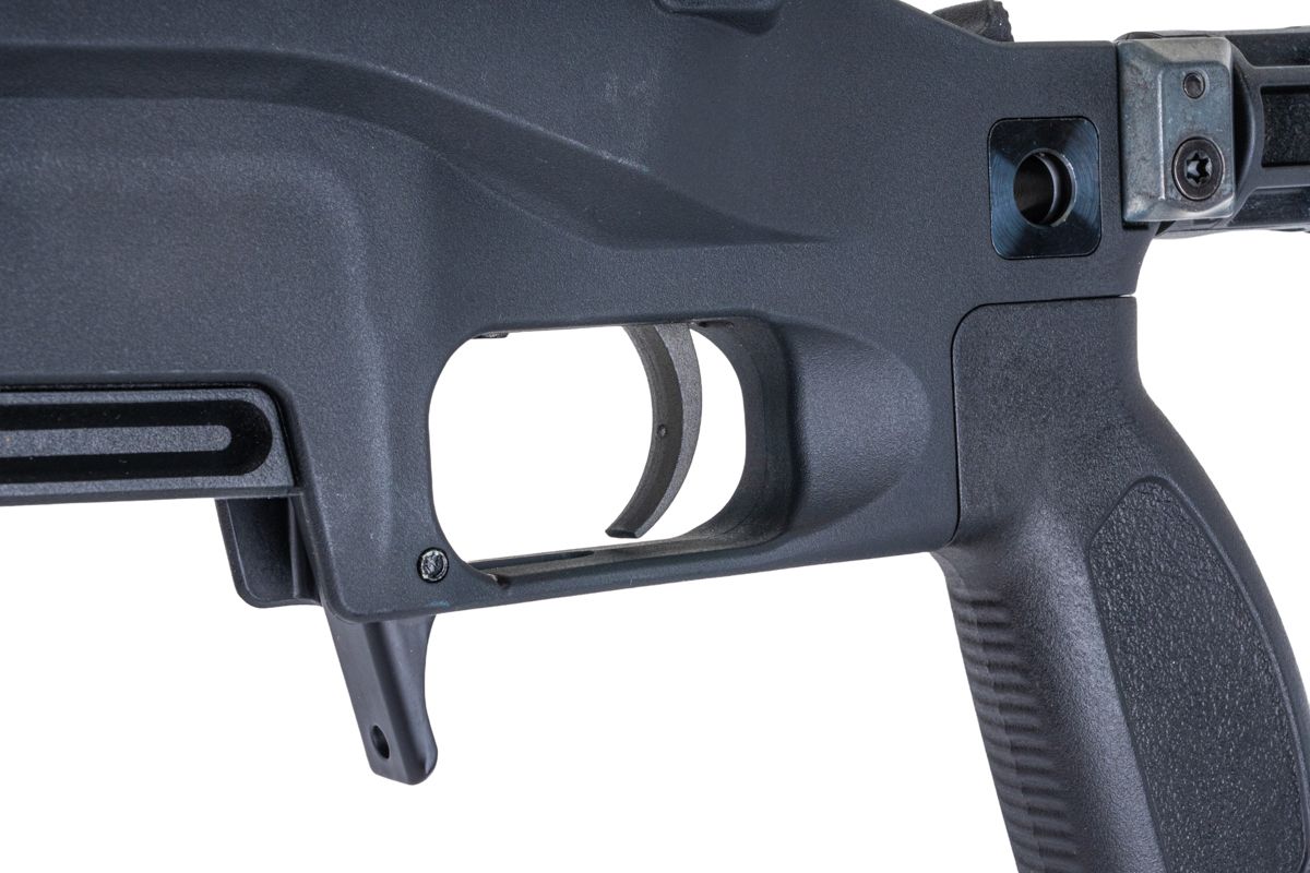 Silverback TAC 41 L エアソフト ボルトアクションライフル、ライトシャーシ＆バッファーーストック（スポーツバージョン、ブラック）