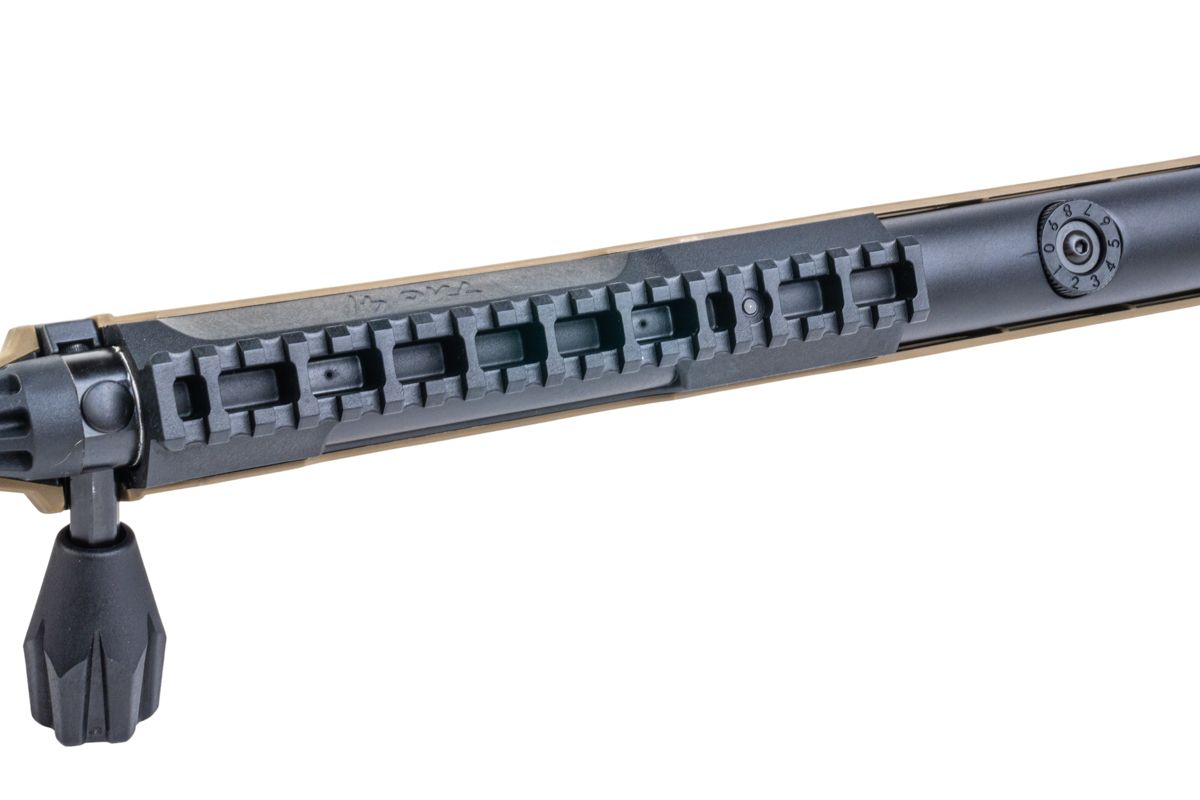 Silverback TAC 41 L エアソフト ボルトアクションライフル、ライトシャーシ＆バッファーーストック（スポーツバージョン、FDE）