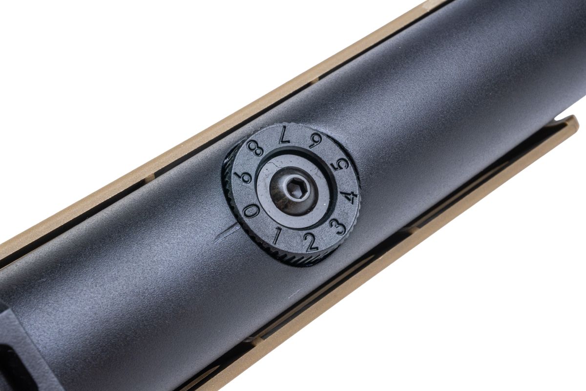 Silverback TAC 41 L エアソフト ボルトアクションライフル、ライトシャーシ＆バッファーーストック（スポーツバージョン、FDE）