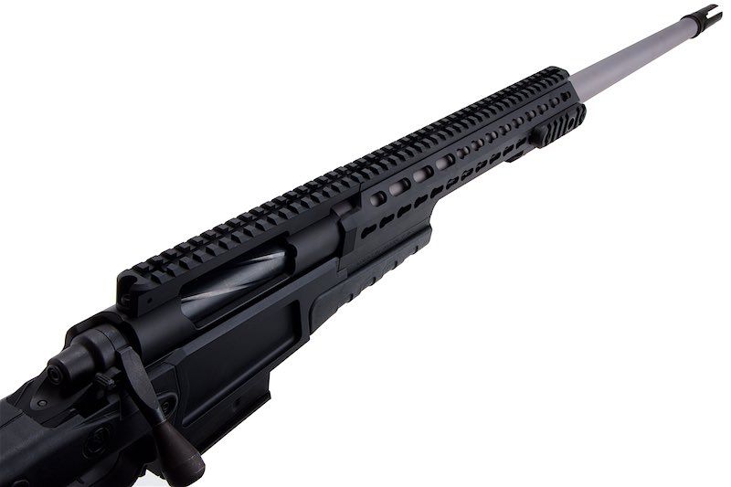 ARCHWICK MK13 MOD 7 エアソフトガン スナイパーライフル - ブラック（スプリングパワー）
