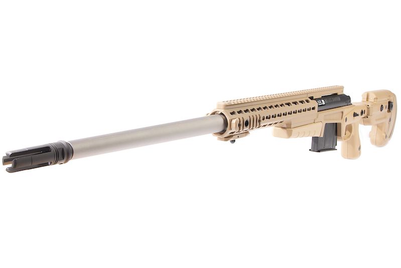 ARCHWICK MK13 MOD 7 エアソフト スナイパーライフル - TAN (スプリングパワー)