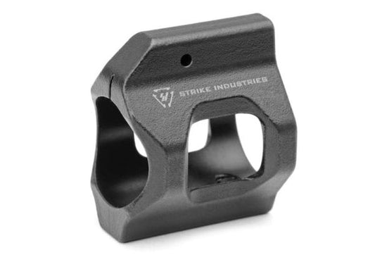 Strike Industries AR 強化ロープロファイルスチールガスブロック - ブラック