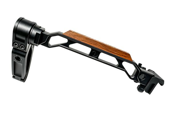 Maddog Customs製 Taihook MOD 1C ブレースストック（M1913アダプター、木製チークライザー、レイルカバー付き）
