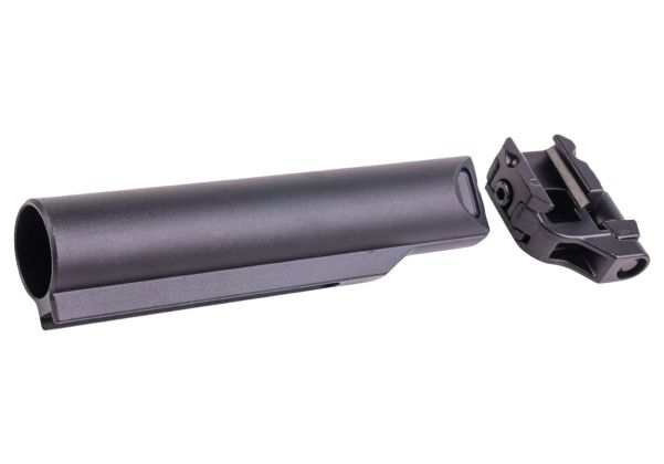 Maddog Customs MCX SPEAR LT ストックアダプターチューブ（M1913ストックアダプター付き） - ブラック（CAGビルド用）（V2）
