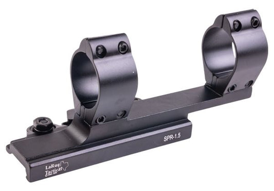 Maddog Customs LRスタイル SPR 1.5 スコープマウント（QDレバー付き） - ブラック（直径：30mm）