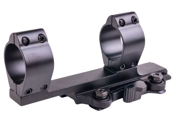 Maddog Customs LRスタイル SPR 1.5 スコープマウント（QDレバー付き） - ブラック（直径：30mm）