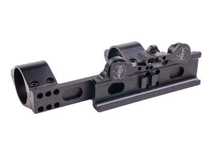 Maddog Customs LRスタイル SPR 1.5 スコープマウント（QDレバー付き） - ブラック（直径：30mm）