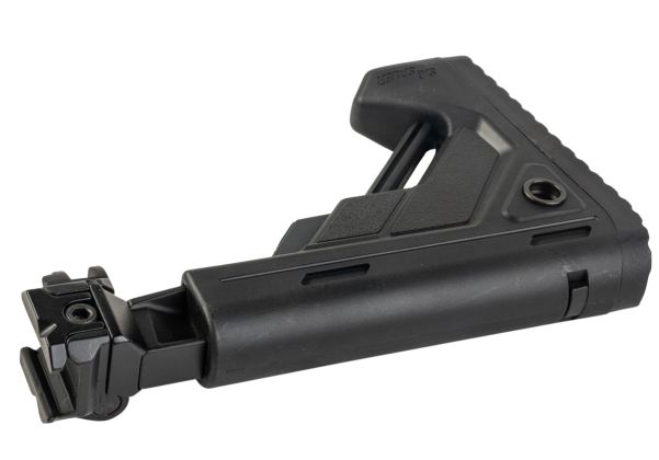 Maddog Customs MCX / MPX M1913 伸縮式折りたたみストック（M1913ストックアダプター用） - ブラック