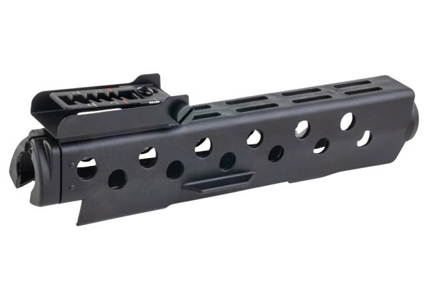 Maddog Customs M203 アッパーハンドGuarder（M4 AEG/GBB用）（ロングバージョン、ブラック）
