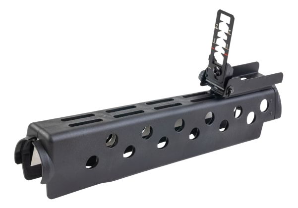 Maddog Customs M203 アッパーハンドGuarder（M4 AEG/GBB用）（ロングバージョン、ブラック）

