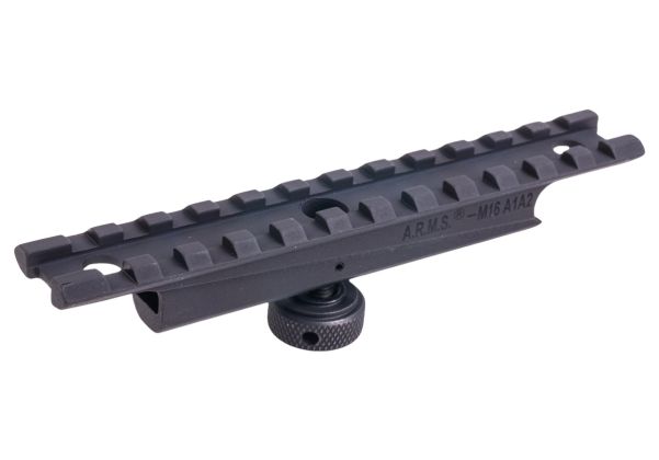 Maddog Customs KCスタイル M16 / XM177 / M723 キャリーハンドル付きトップスコープマウント - ブラック