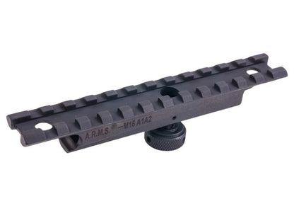 Maddog Customs KCスタイル M16 / XM177 / M723 キャリーハンドル付きトップスコープマウント - ブラック
