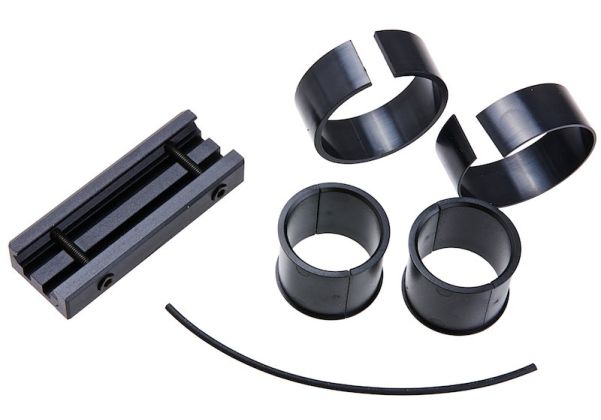 HOLY WARRIOR LPVOスコープクイックスイッチマウント（高さ1.93インチ、スコープリング径30mm、ブラック）
