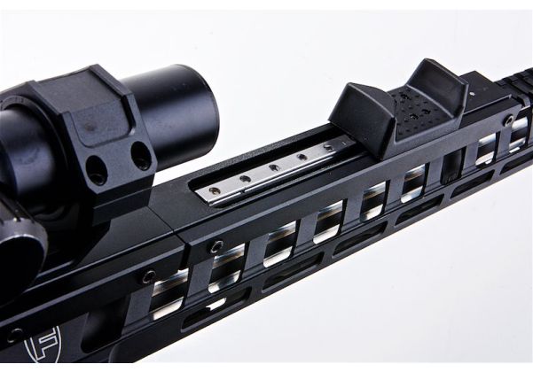 HOLY WARRIOR LPVOスコープクイックスイッチマウント（高さ1.93インチ、スコープリング径30mm、ブラック）
