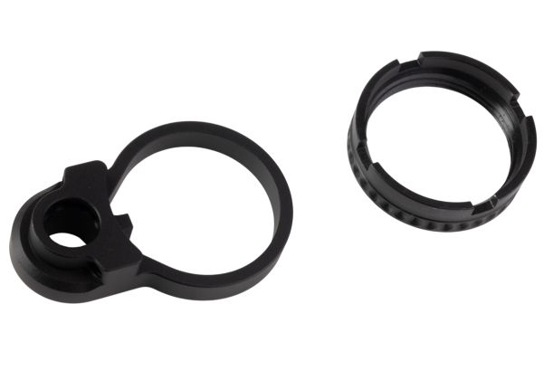 Dytac SLR M4 GBB バッファーーチューブ アッセンブリー（キャッスルナット＆エンドプレート付き）- ブラック（SLR Rifleworks ライセンス製品）
