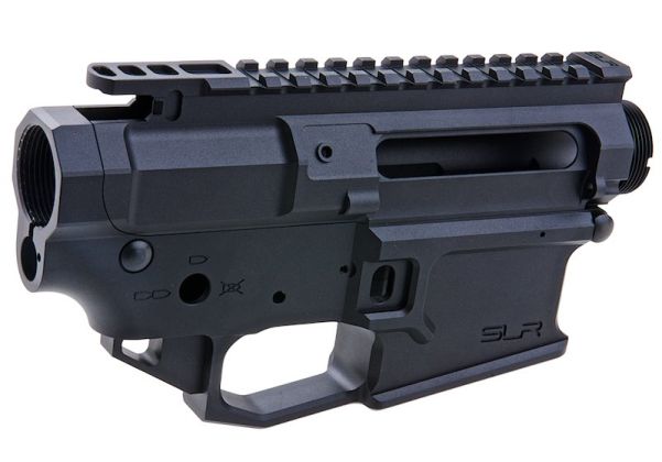 東京マルイ MWS M4 GBBR 用 DYTAC B56 レシーバーセット - ブラック (CNC アルミニウム、SLR RIFLEWORKS ライセンス)