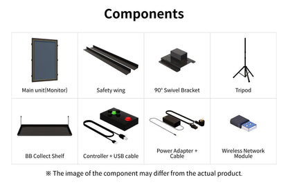 GUNPOWER アドバンスドSMT プロフェッショナルターゲットシステム（サイズ：24インチ／垂直）