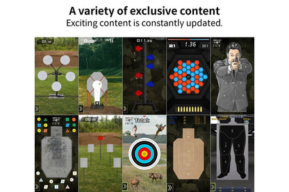 GUNPOWER アドバンスドSMT プロフェッショナルターゲットシステム（サイズ：24インチ／垂直）