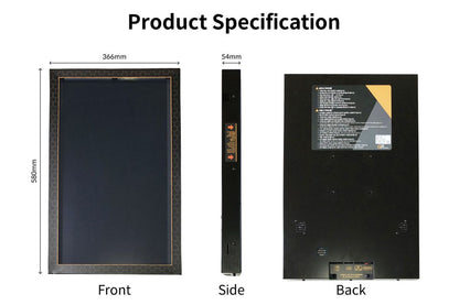 GUNPOWER アドバンスドSMT プロフェッショナルターゲットシステム（サイズ：24インチ／垂直）