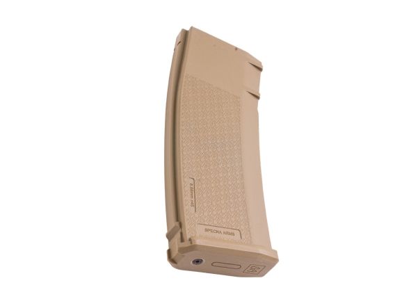 Specna Arms S-MAG エアソフト M4 AEG用 (125発ミッドキャップマガジン) - タン