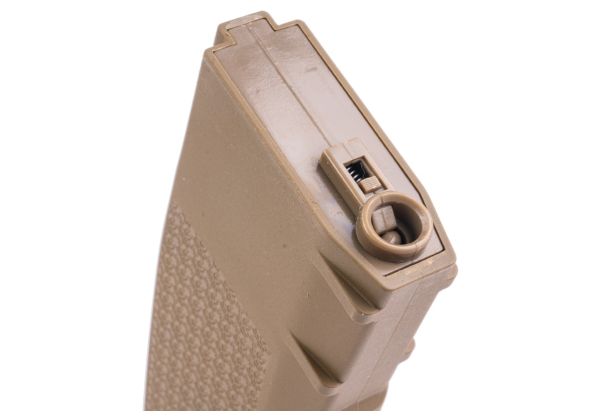 Specna Arms S-MAG エアソフト M4 AEG用 (125発ミッドキャップマガジン) - タン