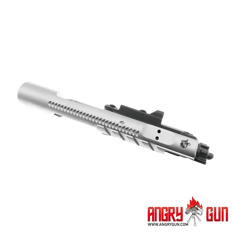Angry Gun KAC スチールクロームサンドカッターボルトキャリア（MPAノズル付き）マルイMWS M4 GBB用