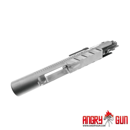 Angry Gun KAC スチールクロームサンドカッターボルトキャリア（MPAノズル付き）マルイMWS M4 GBB用
