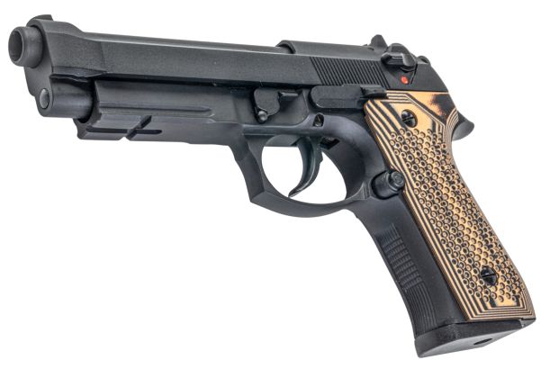 SRC M9A1 SR-92 A1 G10グリップ付きGBBエアソフトピストル
