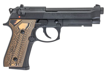 SRC M9A1 SR-92 A1 G10グリップ付きGBBエアソフトピストル
