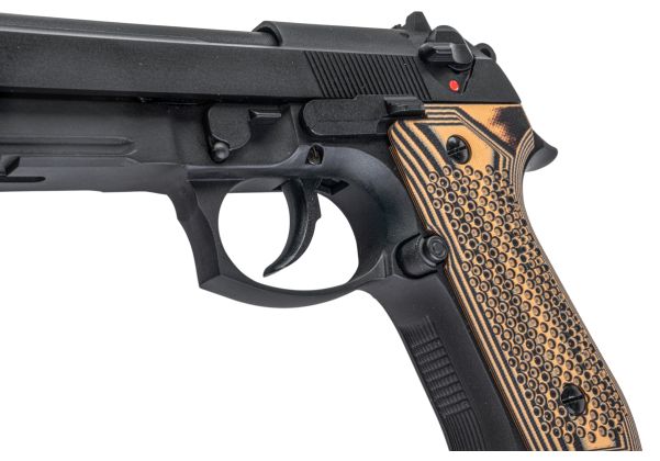 SRC M9A1 SR-92 A1 G10グリップ付きGBBエアソフトピストル
