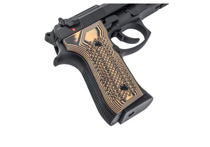 SRC M9A1 SR-92 A1 G10グリップ付きGBBエアソフトピストル
