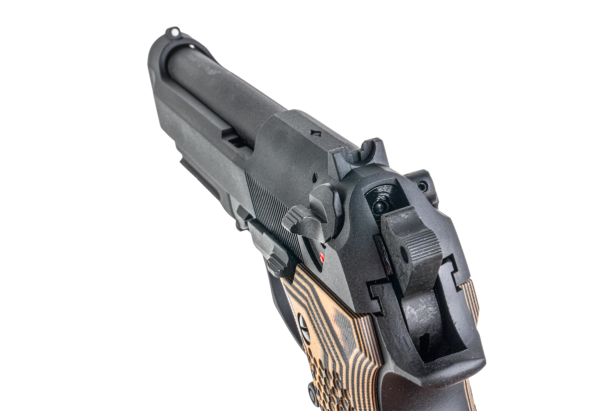 SRC M9A1 SR-92 A1 G10グリップ付きGBBエアソフトピストル
